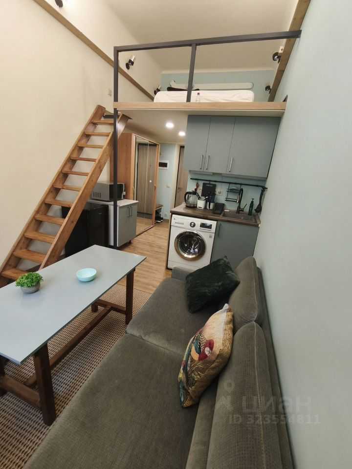 1-комнатная квартира, 23 м²