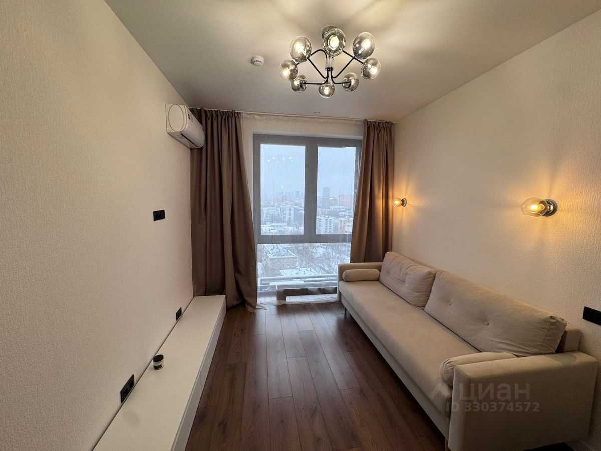 2-комнатная квартира, 36 м² — фотография 2