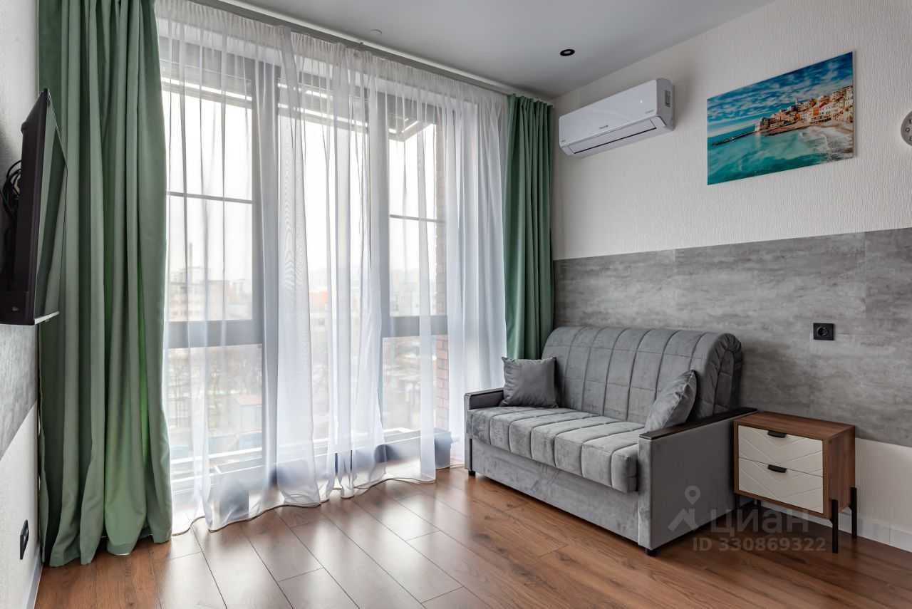 1-комнатная квартира, 19 м²
