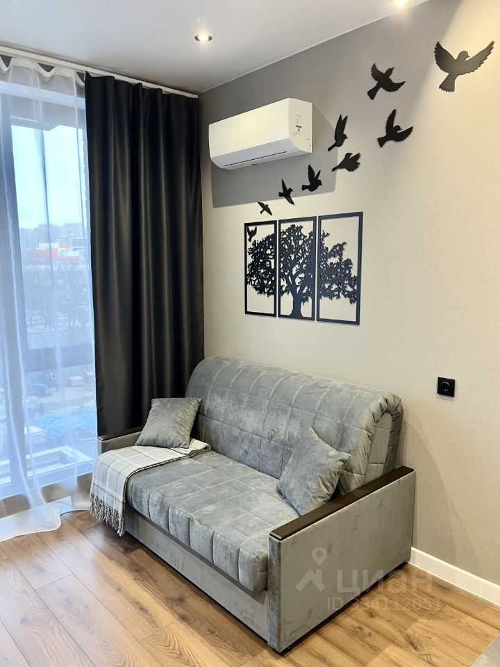 1-комнатная квартира, 19 м²