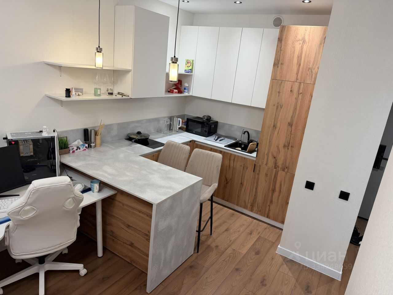 1-комнатная квартира, 37 м²