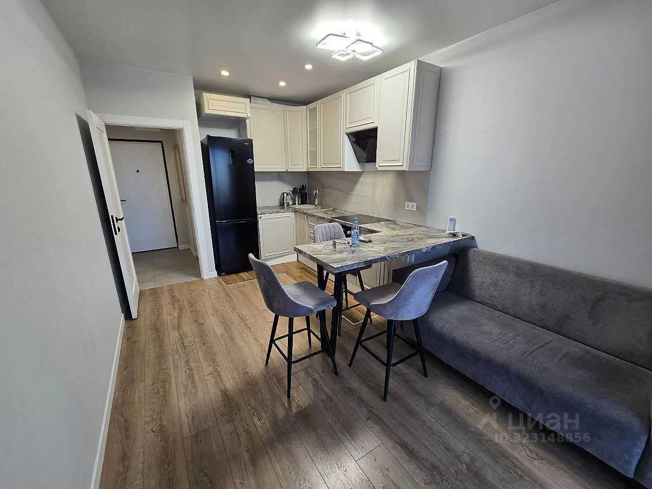 2-комнатная квартира, 37 м² — фотография 3