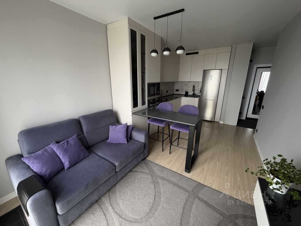1-комнатная квартира, 34 м²