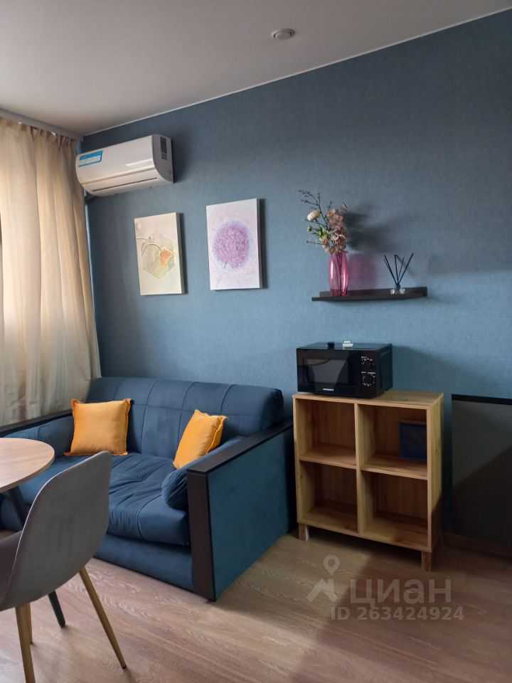 1-комнатная квартира, 34,4 м²
