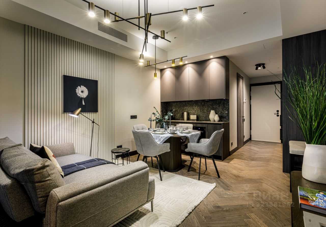 1-комнатная квартира, 38,7 м² — фотография 2