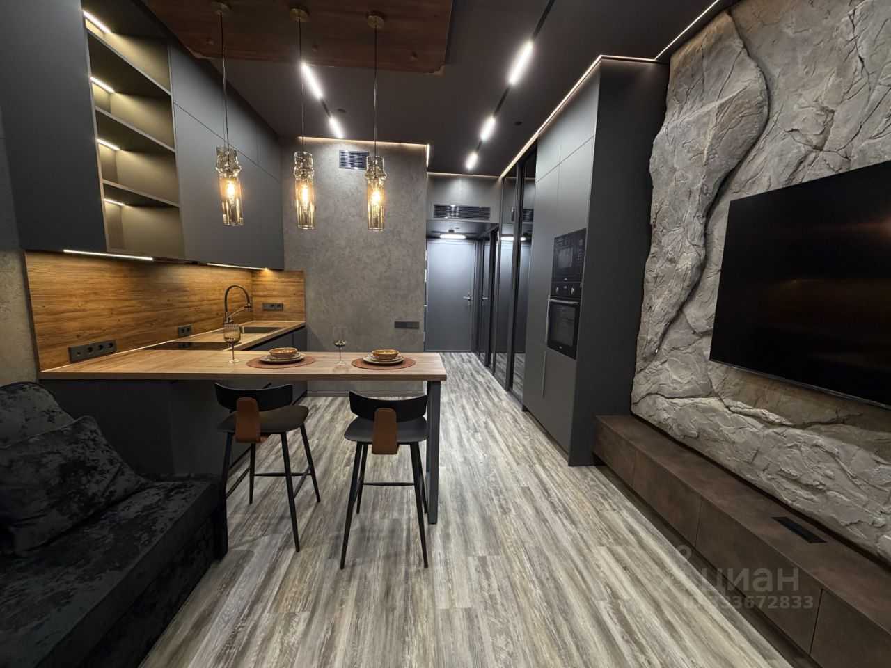 1-комнатная квартира, 38,3 м² — фотография 2