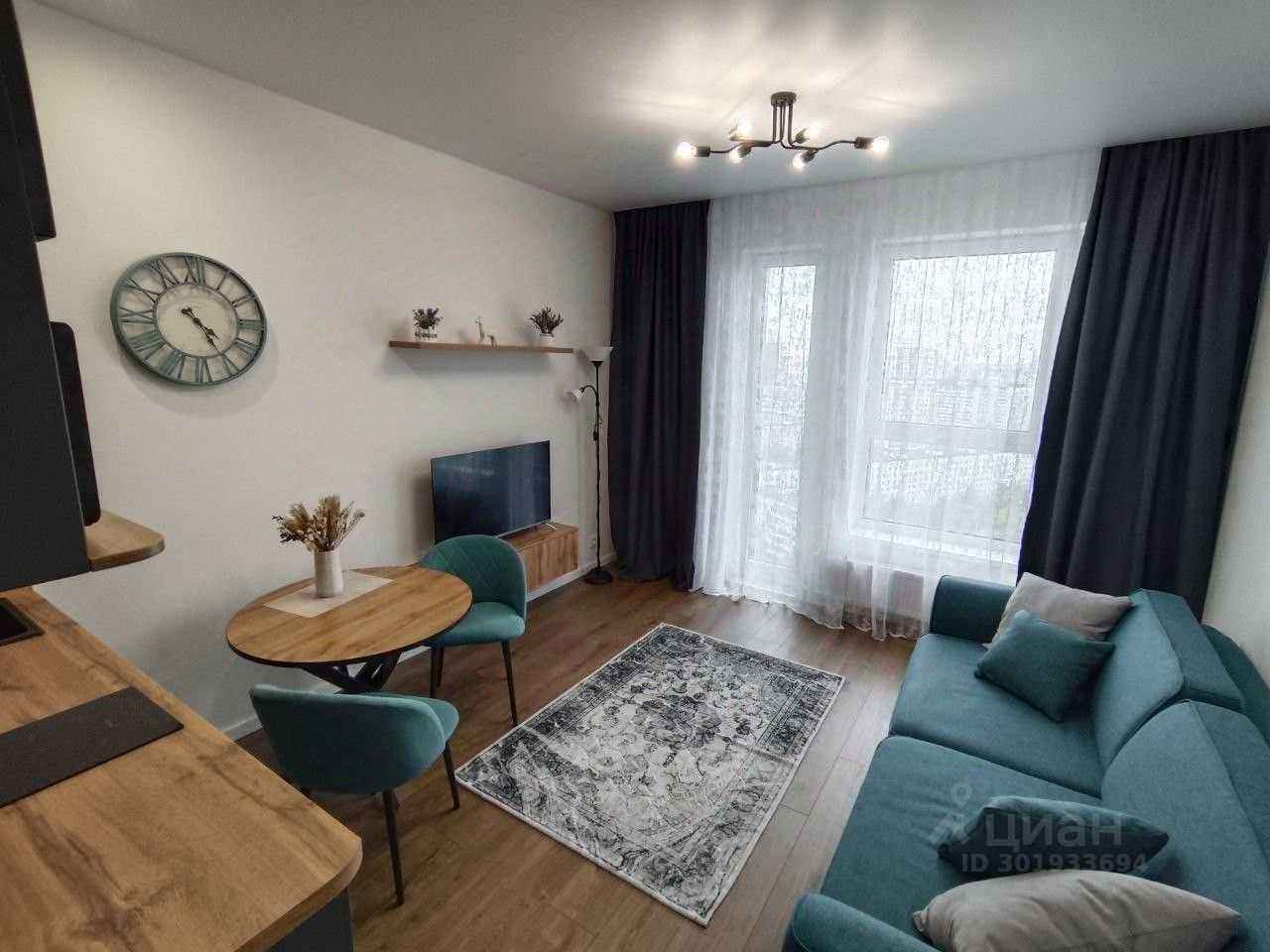 1-комнатная квартира, 21 м²