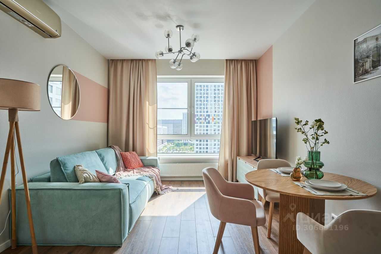 1-комнатная квартира, 39 м²