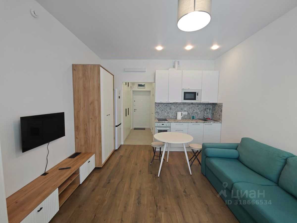 1-комнатная квартира, 22,9 м²