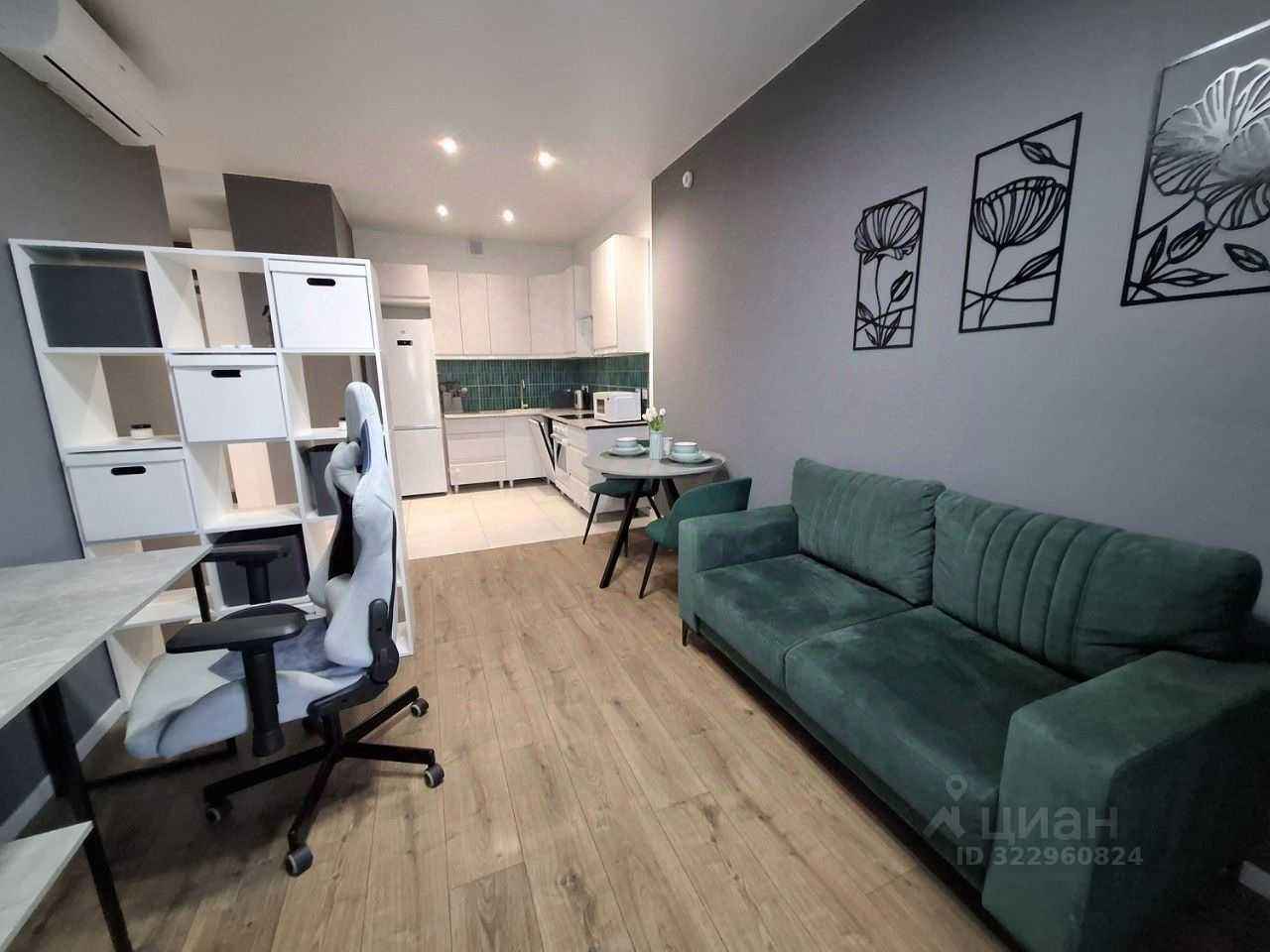 2-комнатная квартира, 42 м² — фотография 2