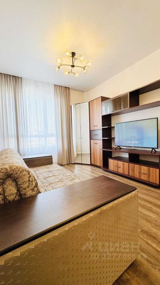 1-комнатная квартира, 38 м² — фотография 2
