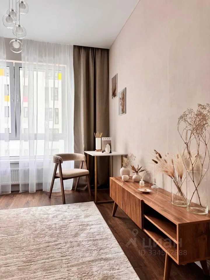 1-комнатная квартира, 39 м² — фотография 3