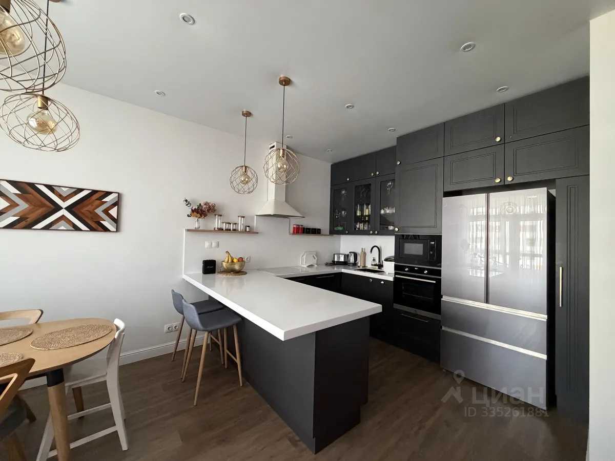 3-комнатная квартира, 88 м²