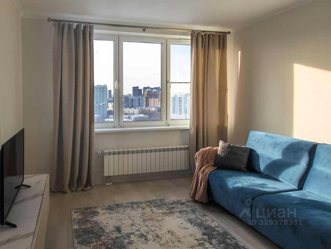 1-комнатная квартира, 41 м²