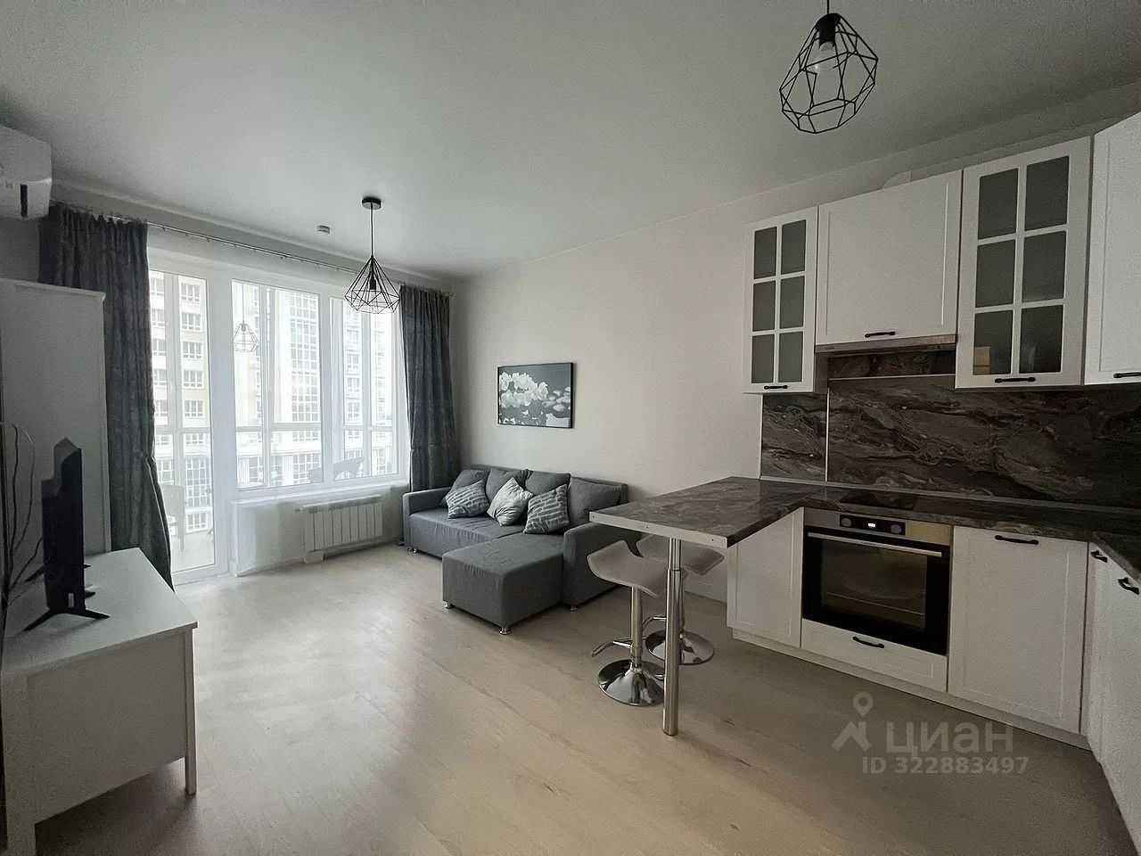 2-комнатная квартира, 45 м² — фотография 3