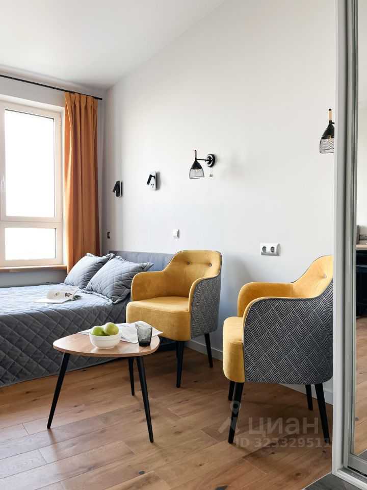 1-комнатная квартира, 24,4 м²