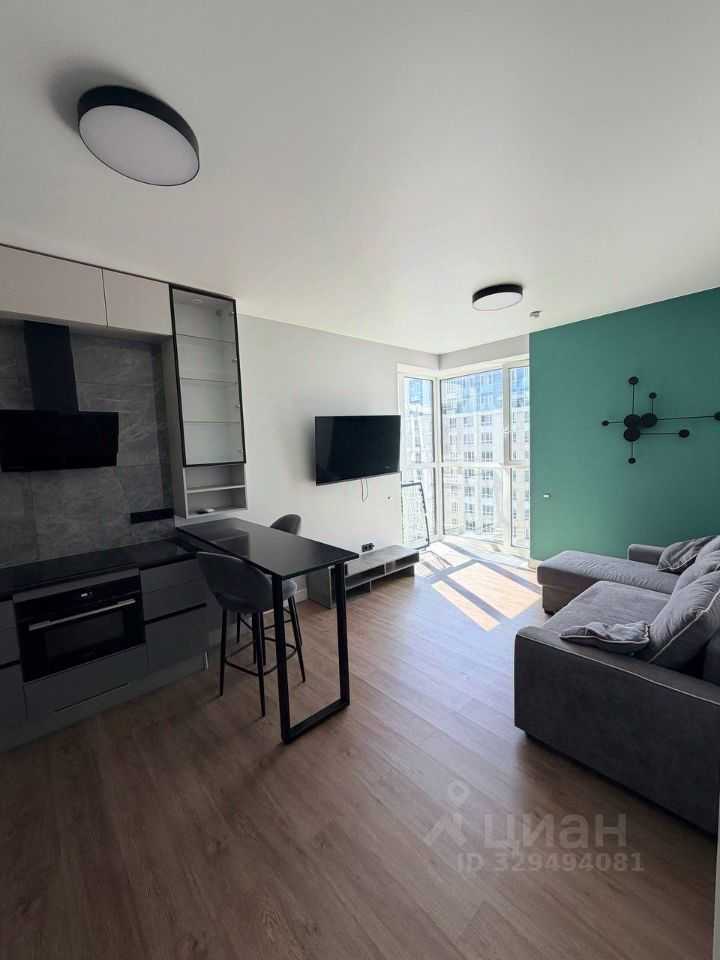 1-комнатная квартира, 41,6 м² — фотография 2