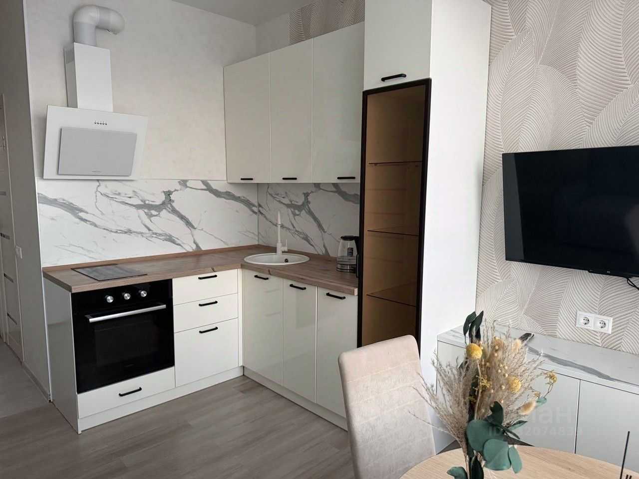 1-комнатная квартира, 20,1 м²