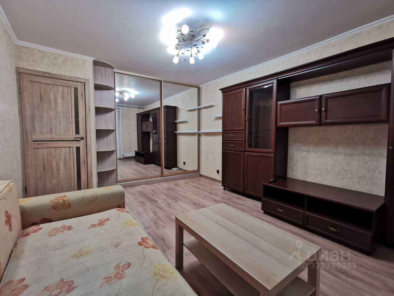 1-комнатная квартира, 40 м² — фотография 3