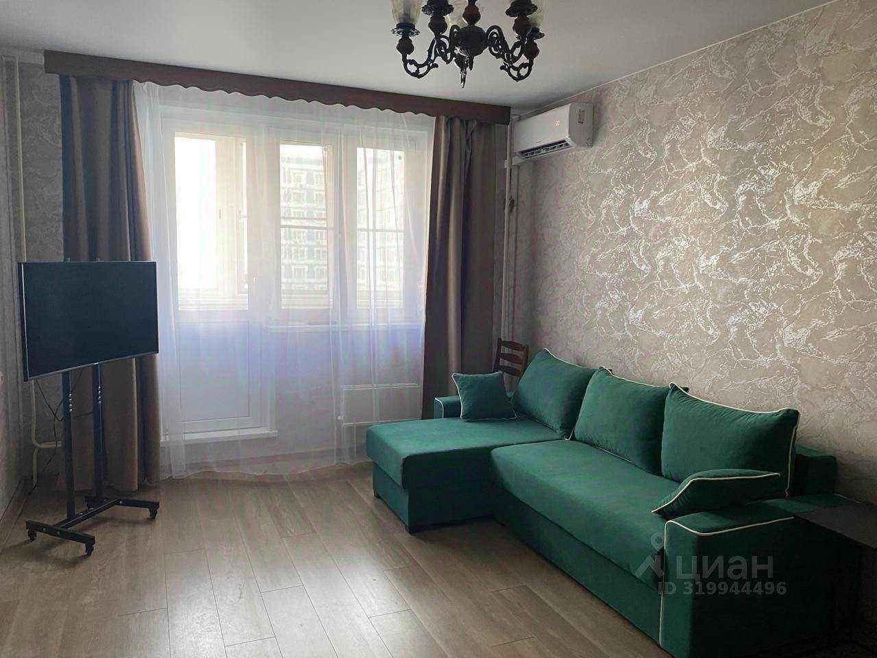 1-комнатная квартира, 40 м²