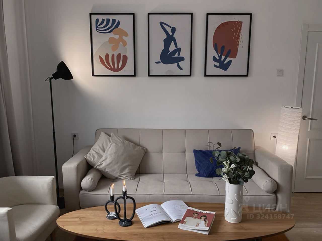 1-комнатная квартира, 37,3 м² — фотография 3