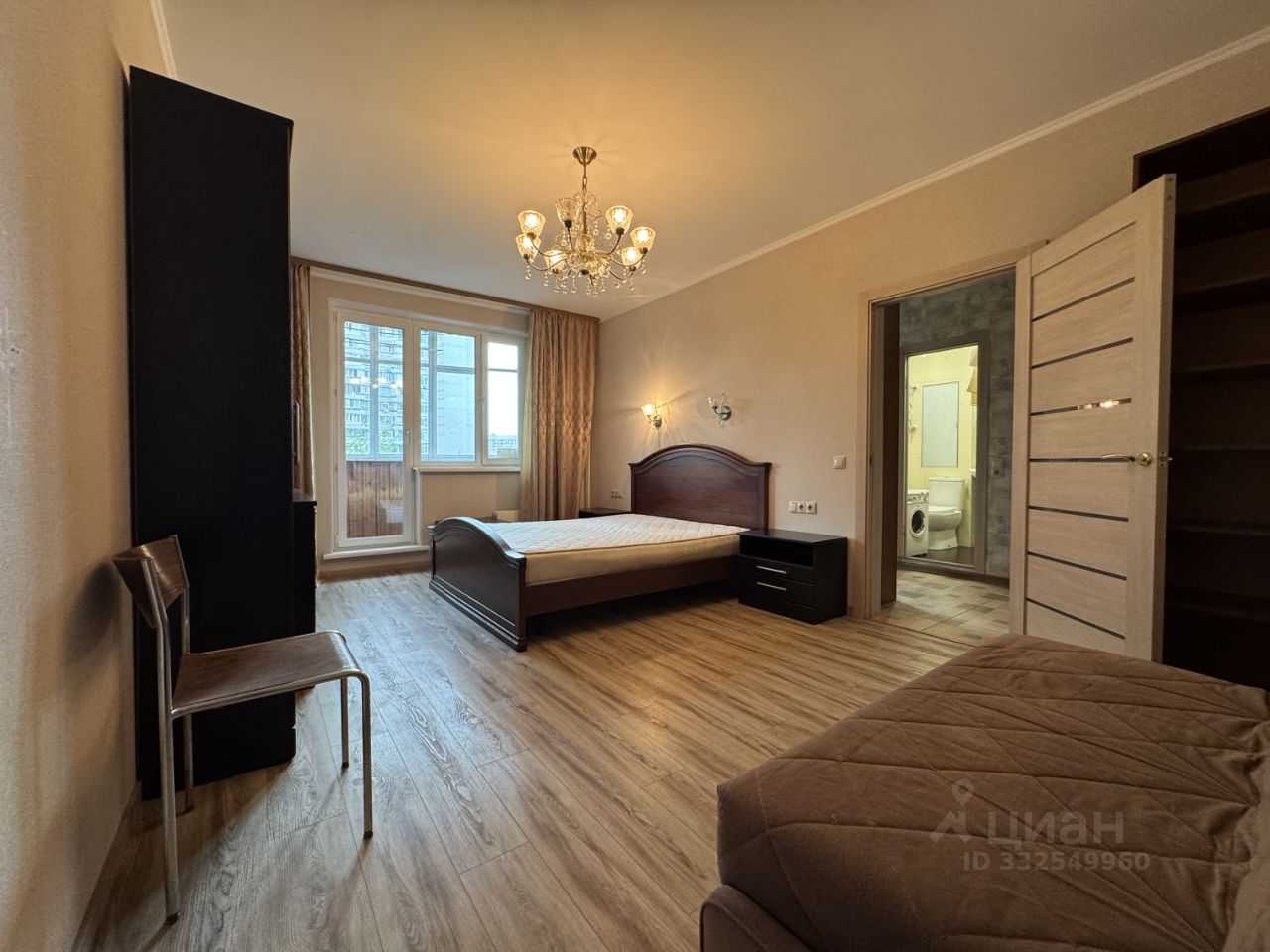 1-комнатная квартира, 41 м²