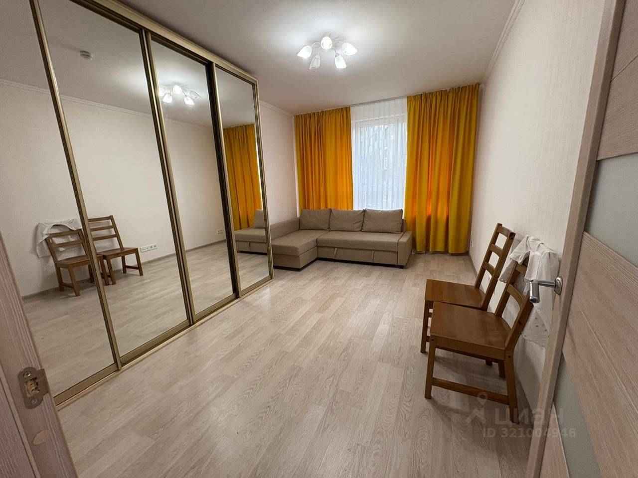 2-комнатная квартира, 56 м²