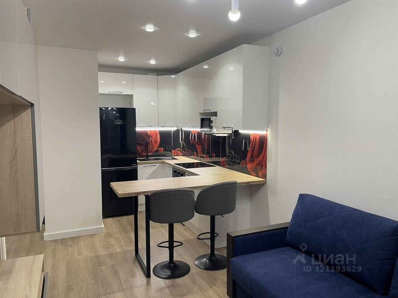2-комнатная квартира, 38 м² — фотография 2