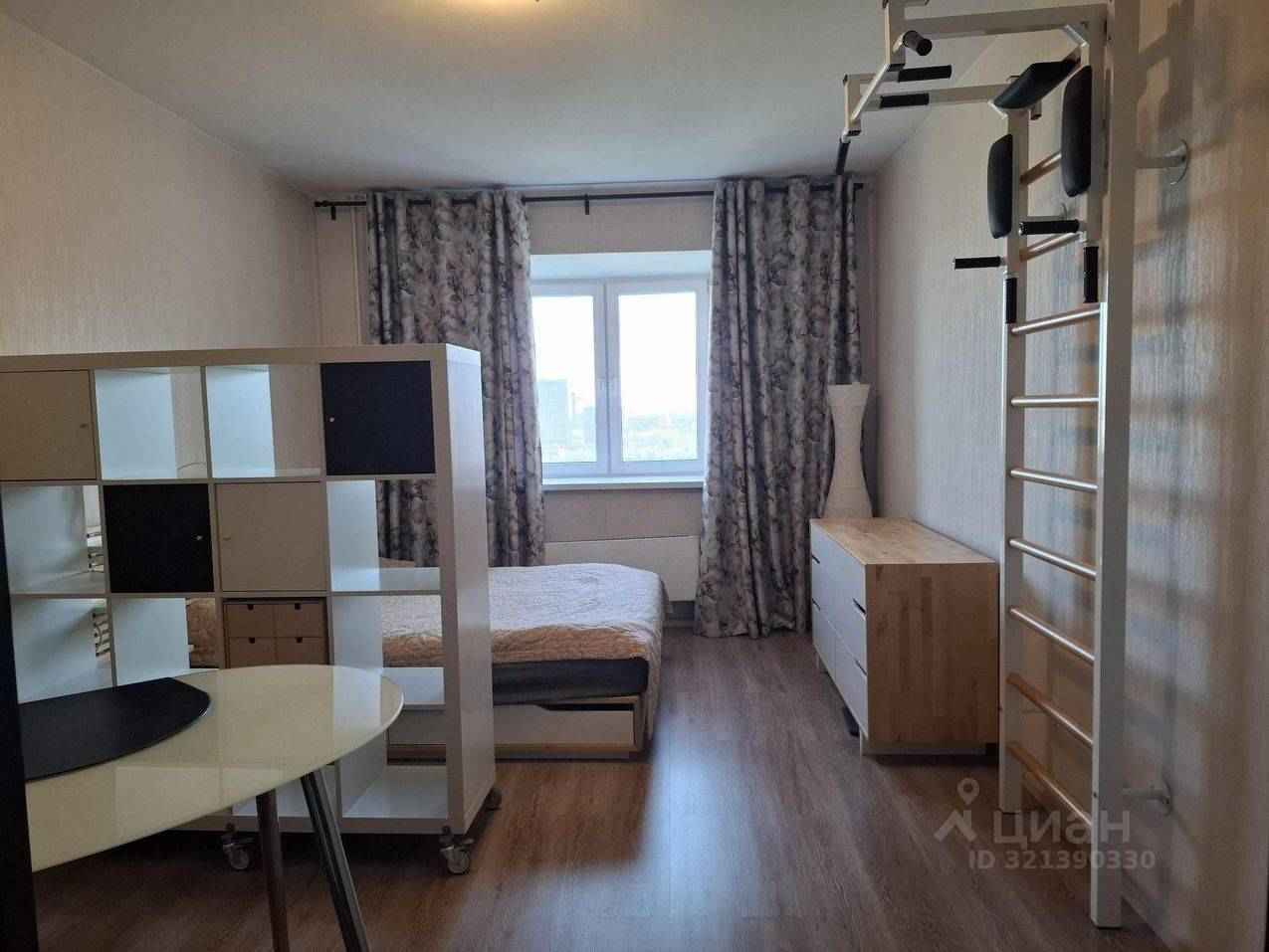 1-комнатная квартира, 38,5 м² — фотография 3