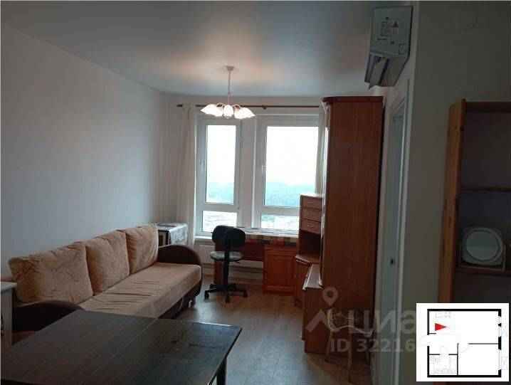 2-комнатная квартира, 42 м² — фотография 3