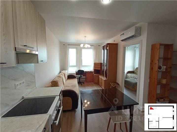 2-комнатная квартира, 42 м² — фотография 2
