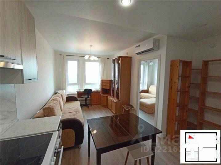 2-комнатная квартира, 42 м²