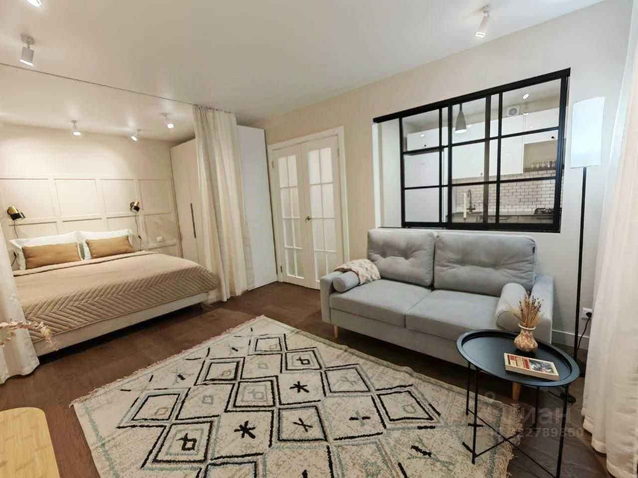 1-комнатная квартира, 35 м²