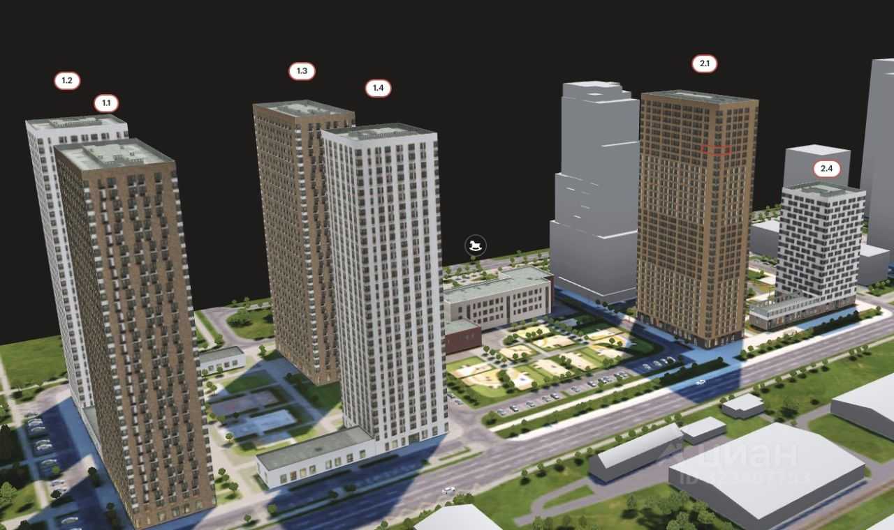 3-комнатная квартира, 47,7 м² — фотография 3