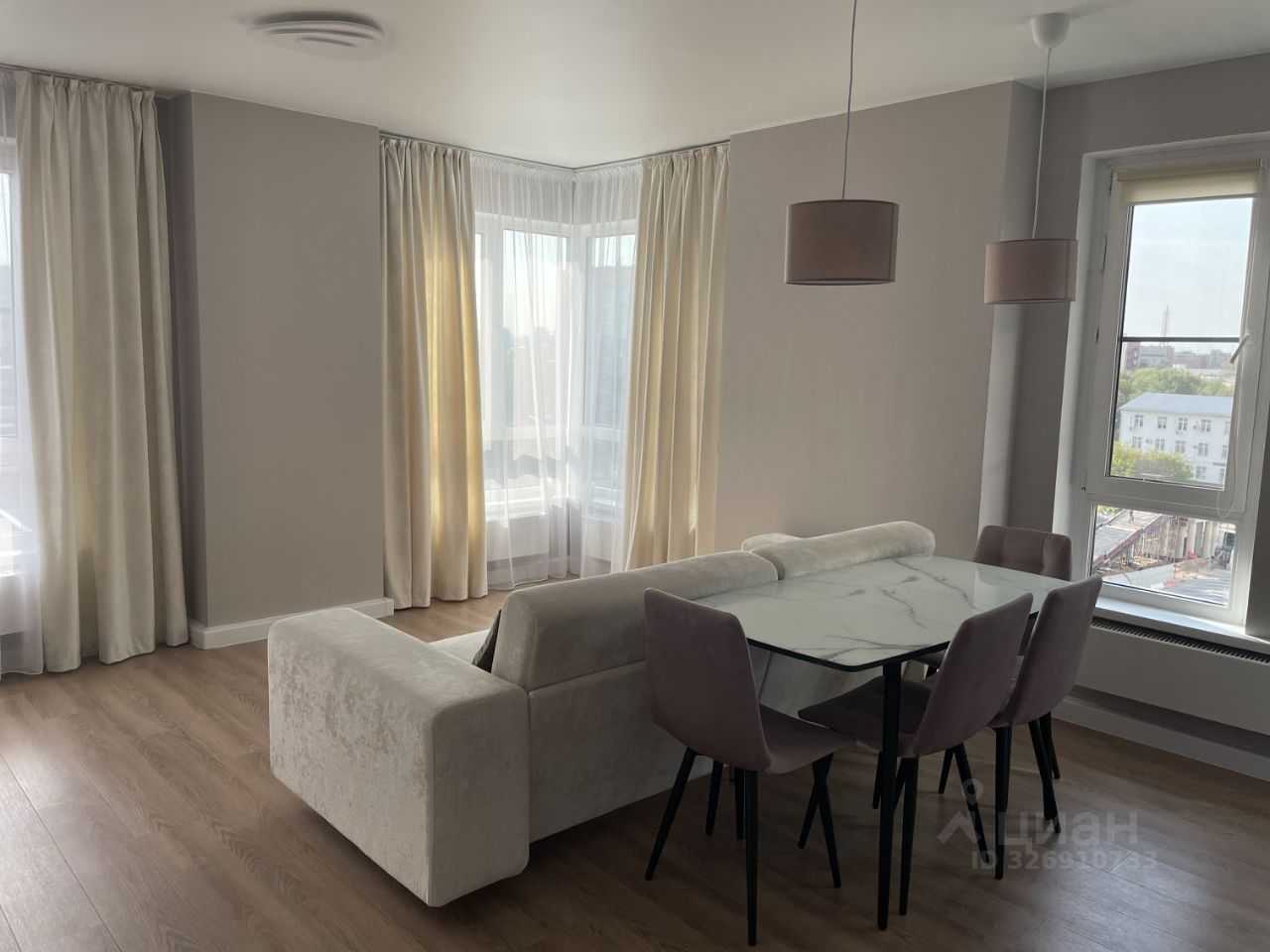 3-комнатная квартира, 61,1 м² — фотография 2