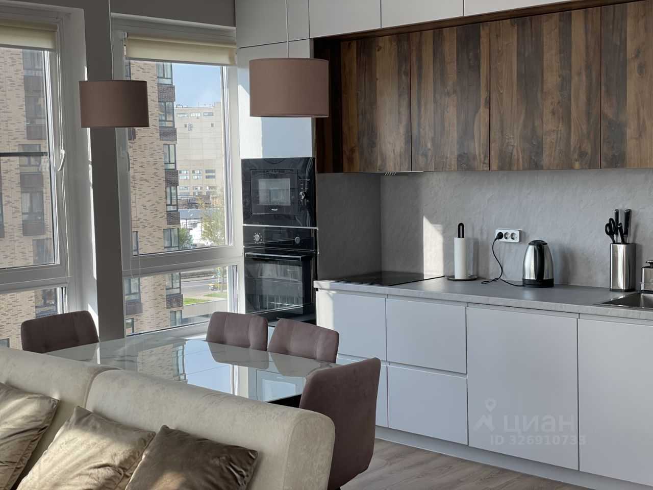 3-комнатная квартира, 61,1 м²