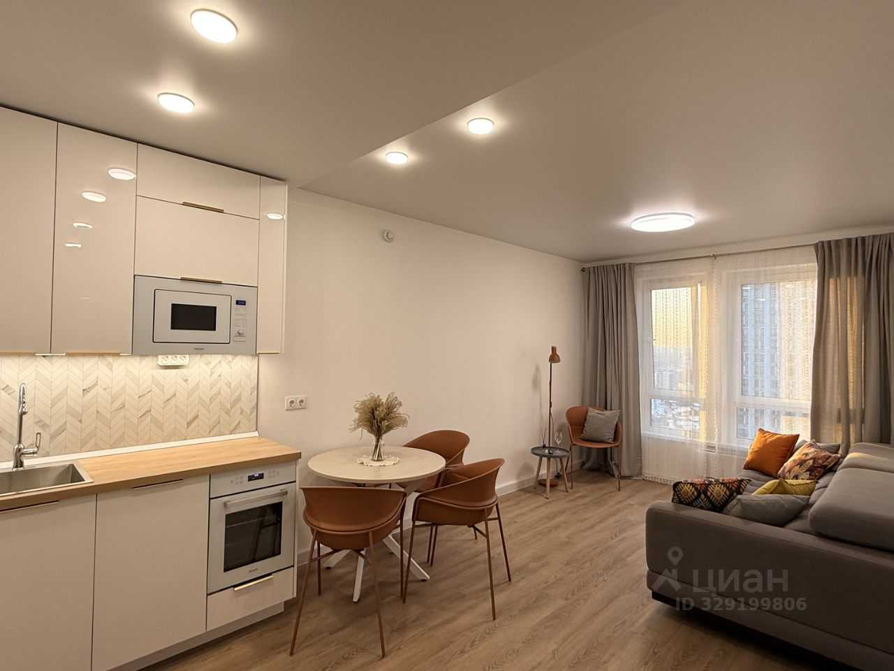 1-комнатная квартира, 36 м² — фотография 2