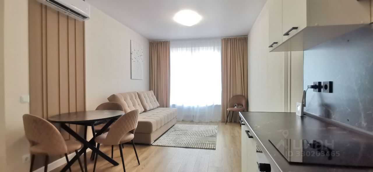 1-комнатная квартира, 35,6 м²