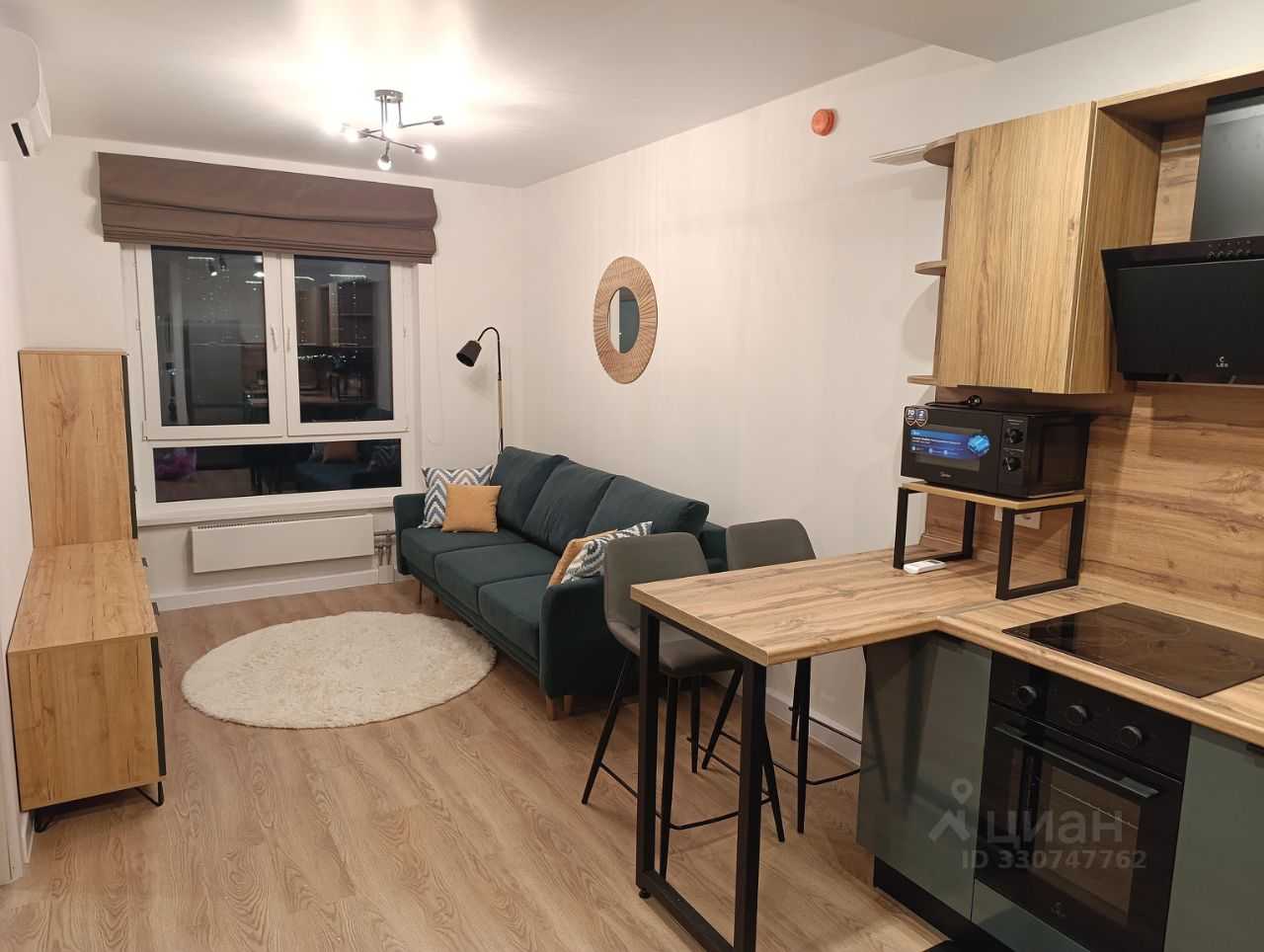 1-комнатная квартира, 33 м² — фотография 3