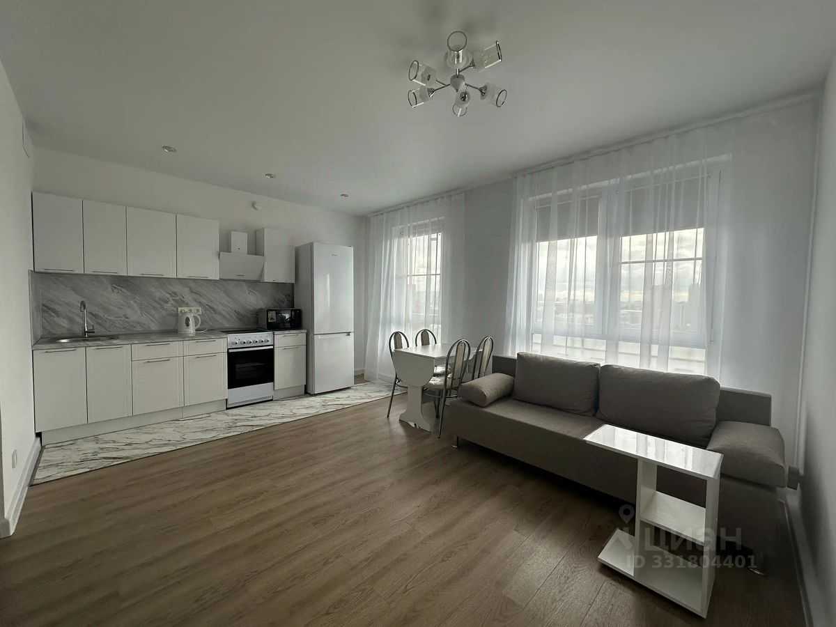 2-комнатная квартира, 52,6 м²