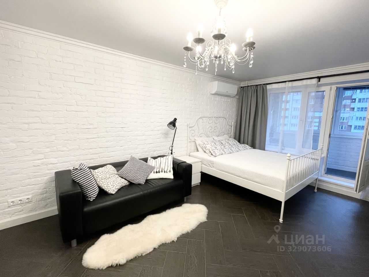 1-комнатная квартира, 37 м²