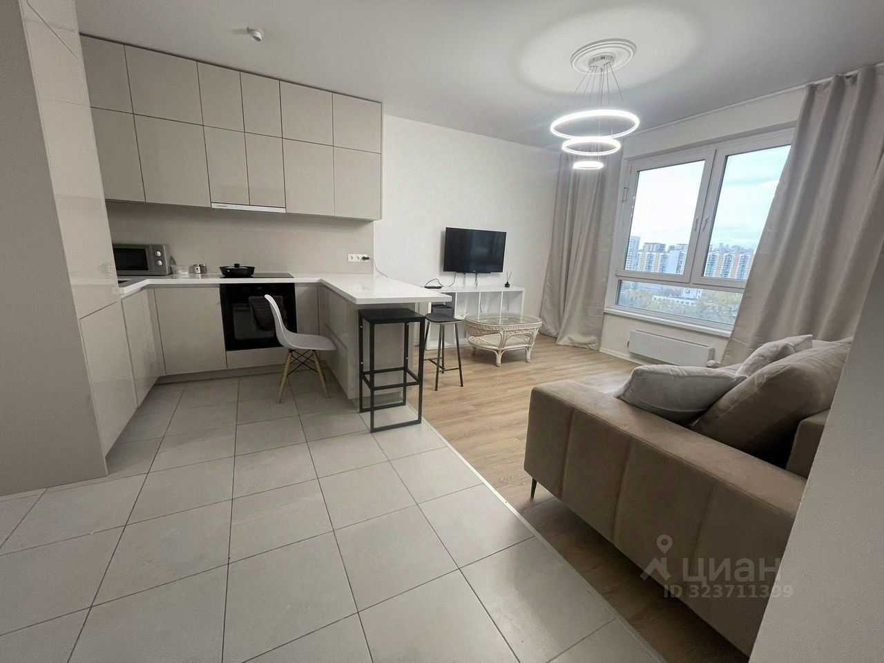3-комнатная квартира, 68 м²