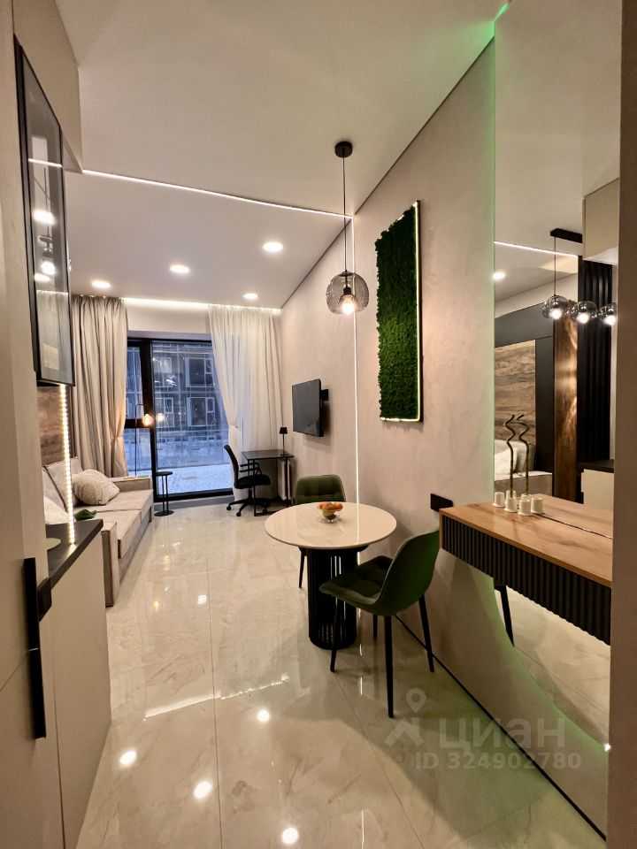 1-комнатная квартира, 23,5 м²