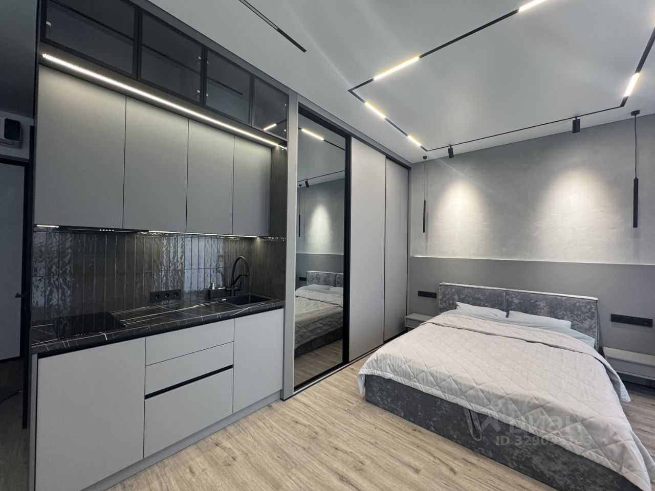 1-комнатная квартира, 37 м² — фотография 3