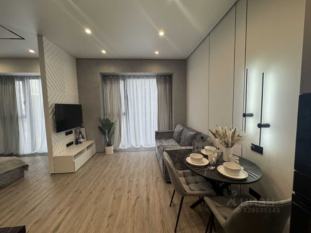 1-комнатная квартира, 37 м² — фотография 2
