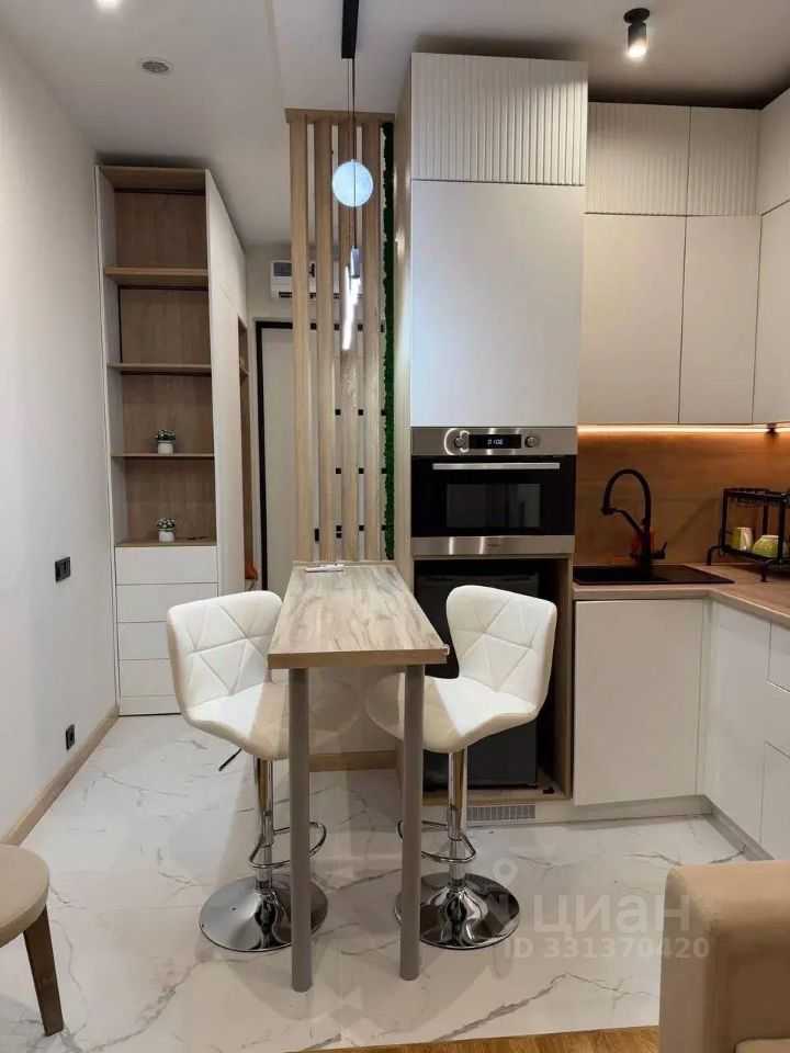 1-комнатная квартира, 23,4 м²