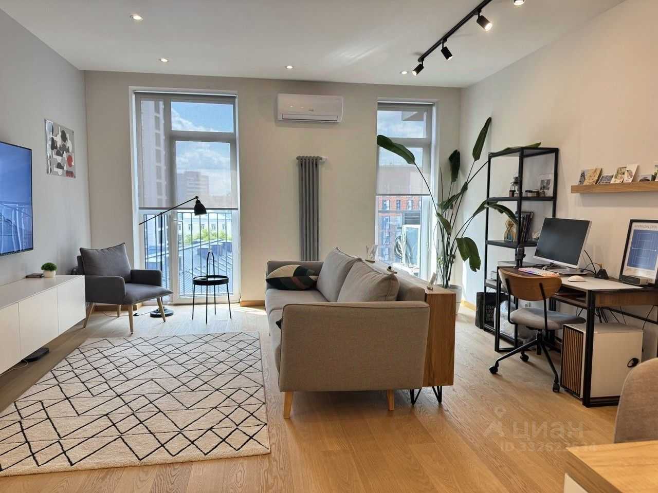 3-комнатная квартира, 87 м²