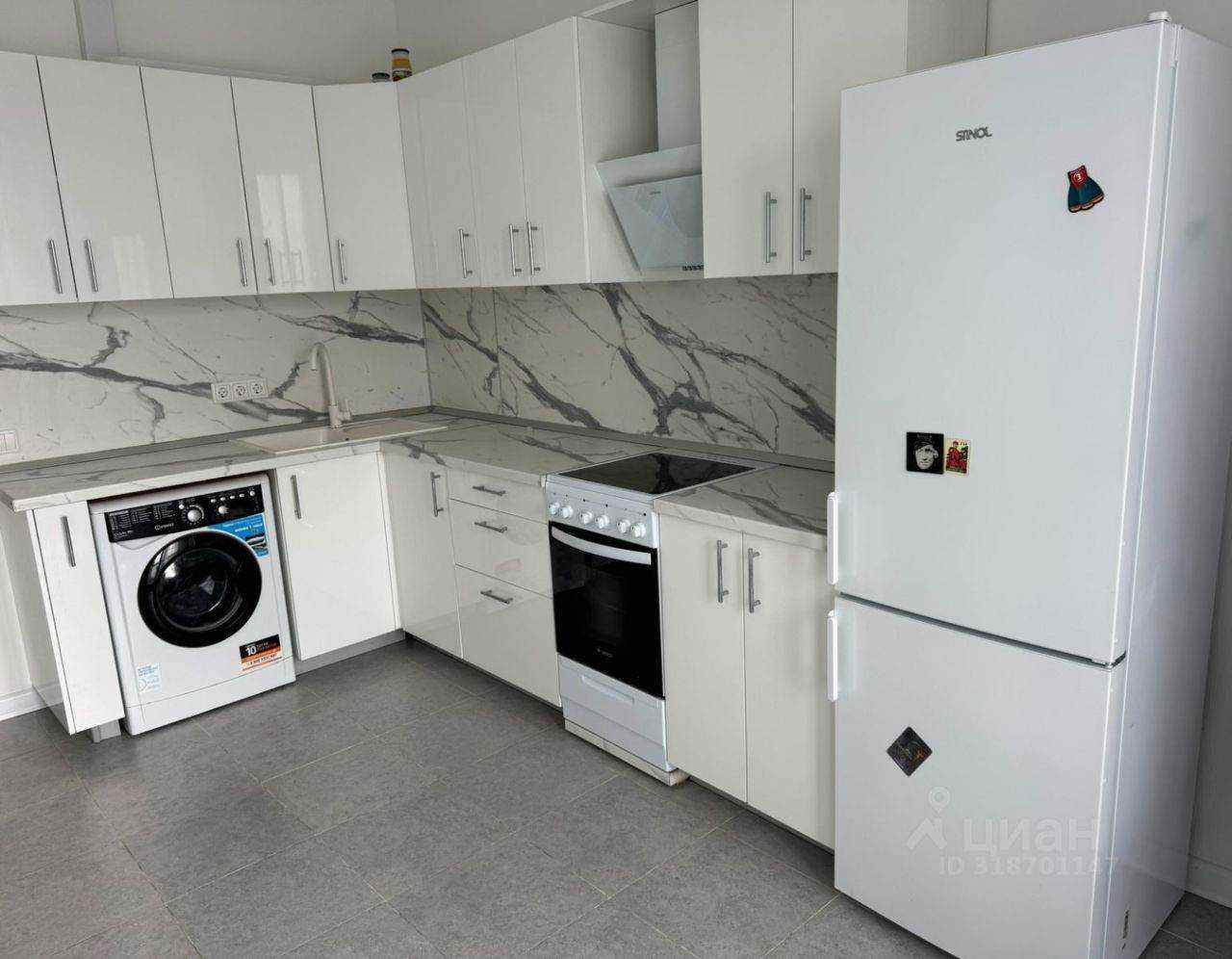 1-комнатная квартира, 44 м²