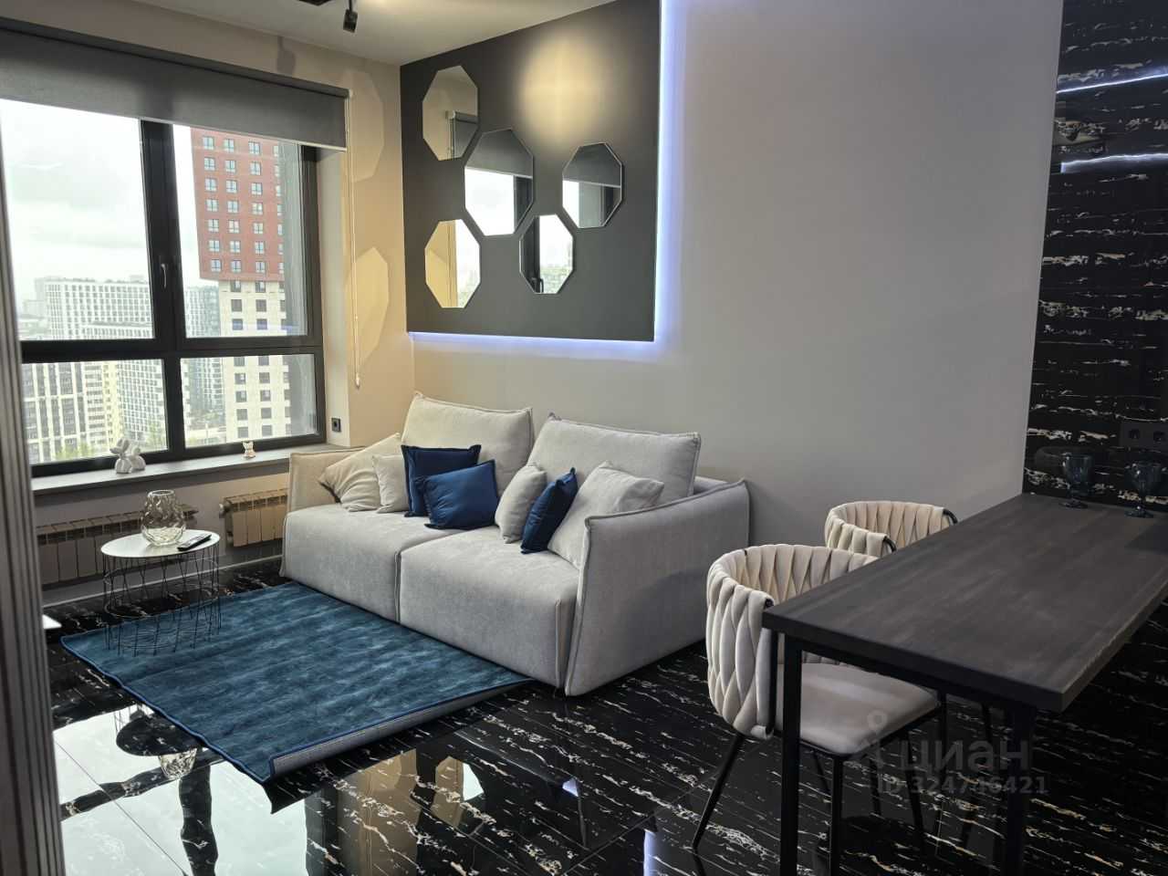 1-комнатная квартира, 38 м²