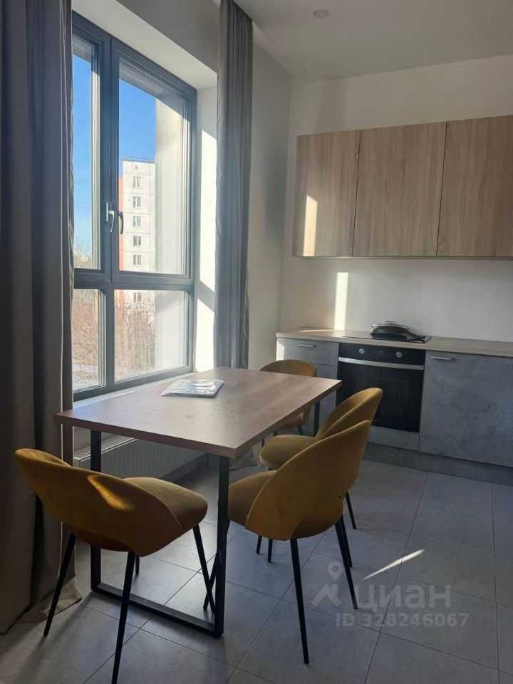 1-комнатная квартира, 33,8 м²